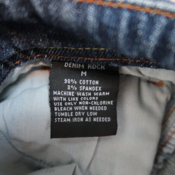 DENIM ROCK JEANS MINI SKIRT MEDIUM - Picture 6 of 11